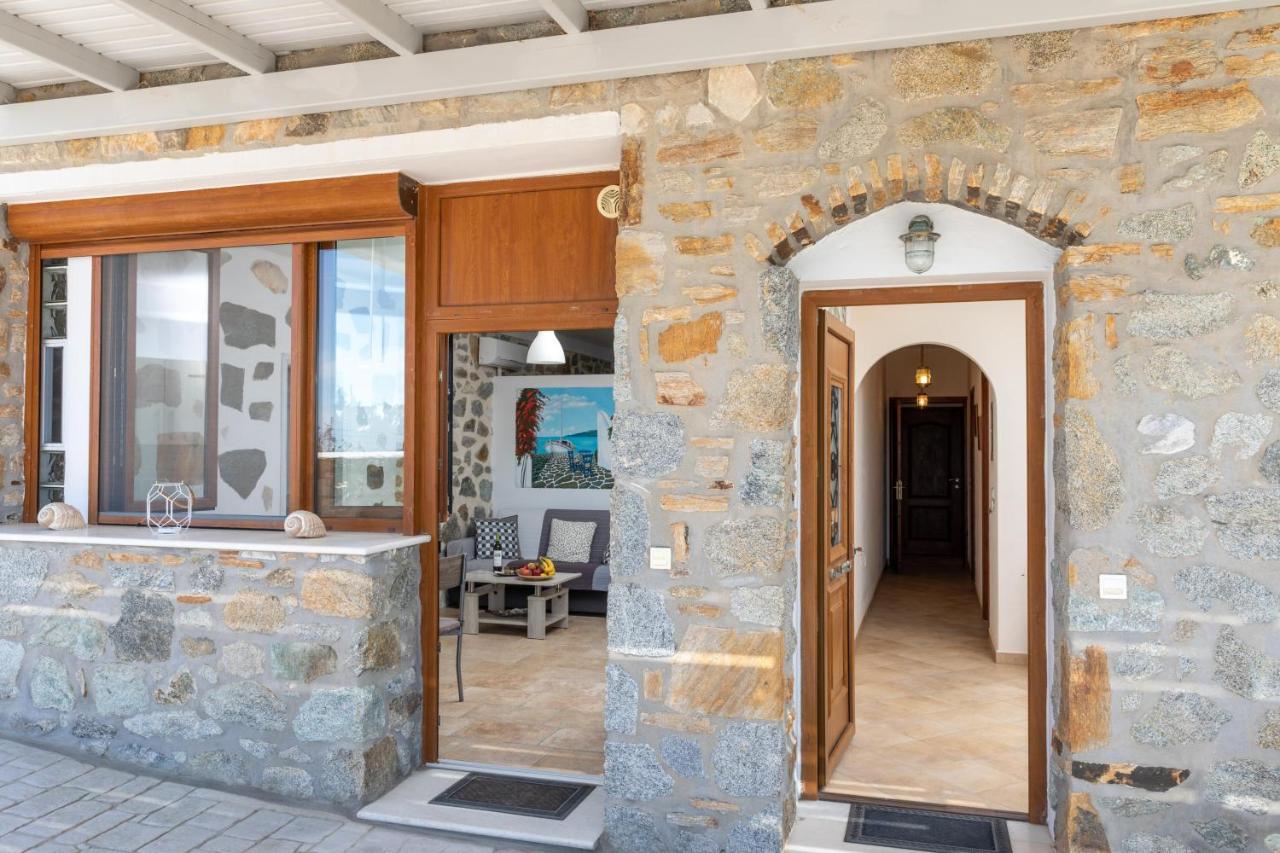 Glinado Naxos The Stone House Naxosヴィラ エクステリア 写真