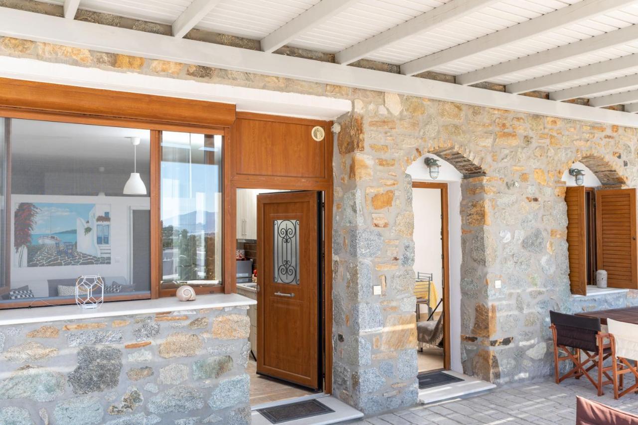 Glinado Naxos The Stone House Naxosヴィラ エクステリア 写真