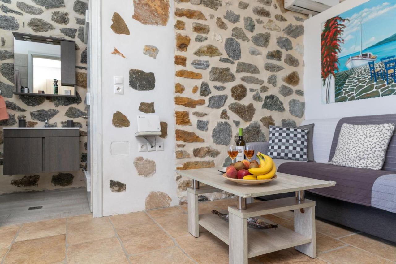 Glinado Naxos The Stone House Naxosヴィラ エクステリア 写真