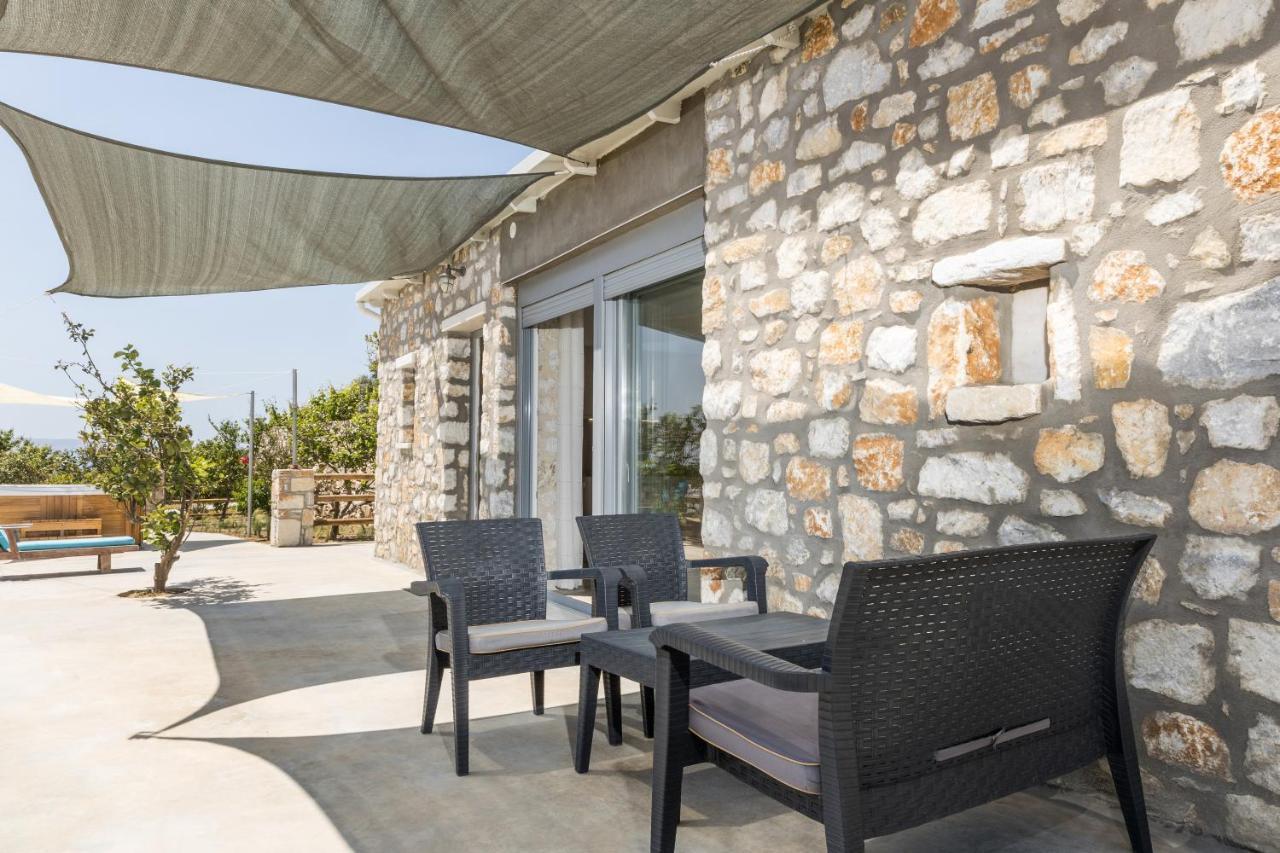Glinado Naxos The Stone House Naxosヴィラ エクステリア 写真
